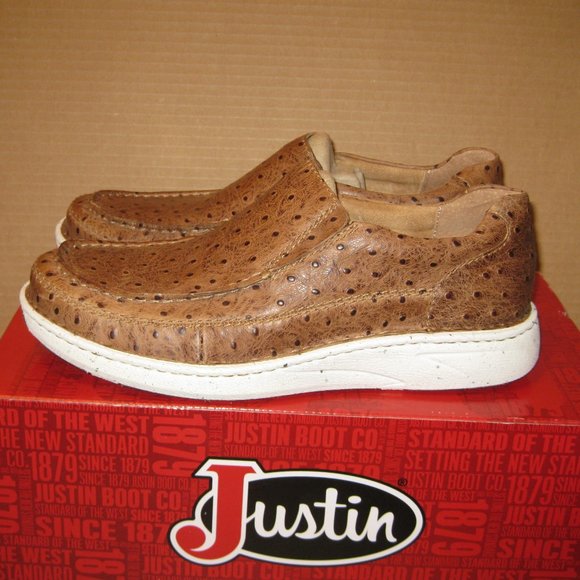 justin slip on shoes
